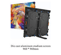Pantalla LED para Exteriores con Clasificación IP65, Resistente al Agua, Paso de Píxeles de 8 mm, para Marcadores Deportivos, Animación de Fútbol, Texto, Gráficos, SDK