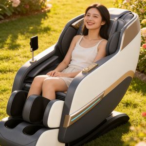 SL Dual <b>Track</b> 4D Robotic Arm Massage Chair Full Body Massage For Home Elderly Use - Product Image 1