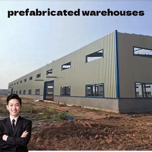 Nave Industrial Prefabricada <span class=keywords><strong>de</strong></span> Acero, Galvanizada en Caliente, Estructura Resistente, Construcción Rápida - Product Image 1