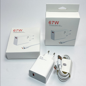 Chargeur rapide 67W en gros de l'usine chinoise pour Xiaomi <span class=keywords><strong>Redmi</strong></span> <span class=keywords><strong>Note</strong></span> 12 <span class=keywords><strong>13</strong></span> Pro K60 K70 K50, adaptateur de charge USB avec câble, prise US - Product Image 2
