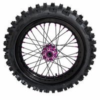 Ensemble de roues à rayons avec jantes de 19/16 pouces, accessoires de mise à niveau pour la conduite tout-terrain de la moto électrique Surron Light Bee