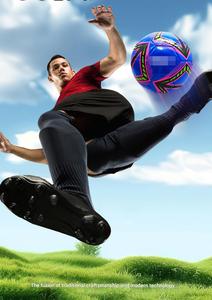 Pallone da Calcio Professionale Personalizzato in Gomma, Misura 5, per Adulti, Sport all'Aperto <span class=keywords><strong>e</strong></span> Competizioni - Product Image 6
