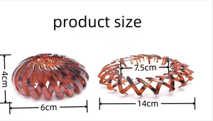 <strong>Bird</strong> <strong>Nest</strong> Shaped <strong>Hair</strong> <strong>Clips</strong> Expandable <strong>Hair</strong> Claw Clamps Ponytail Hairpin Curling <strong>Clip</strong> Bun Makers <strong>Hair</strong> Styling Tool for Girls - Product Image 6