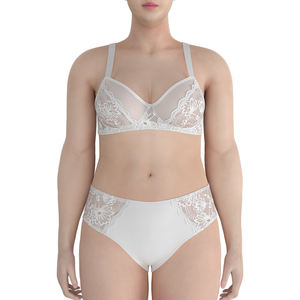 Ropa interior transpirable de secado rápido de talla grande para mujer, lencería para mujer, conjuntos de sujetador y bragas de talla grande - Product Image 6