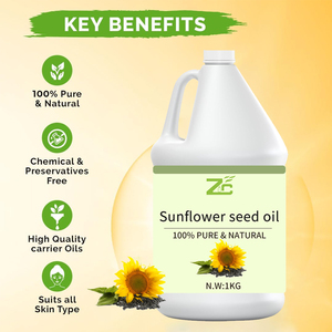 도매 해바라기 기름 식용 태양 꽃 씨앗 하이 퀄리티 캐리어 오일 해바라기 기름 가격 - Product Image 2