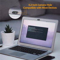 Cache-caméra pour téléphone portable, ordinateur portable, appareil photo, avec logo personnalisé imprimé, couverture de confidentialité pour webcam