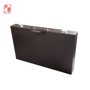 ชุดเกมแบคแกมมอนไม้ชุดหมากรุกกระดานพับพร้อมชุดลูกเต๋าเกมแบ็กแกมมอนเกมแบ็กแกมมอนสำหรับทัวร์นาเมนท์ขนาด21นิ้วสุดหรูออกแบบได้ตามต้องการ - Product Image 2