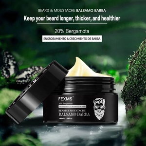FEXMS Barbe et moustache Balsamo <span class=keywords><strong>Barba</strong></span> Favorise une barbe et une moustache plus épaisses et plus complètes pour les hommes Soins de la barbe - Product Image 2