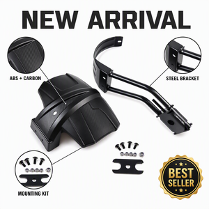 Garde-boue arrière de <span class=keywords><strong>moto</strong></span> pour <span class=keywords><strong>Honda</strong></span> <span class=keywords><strong>NC750X</strong></span> NC750S 2016-2026 ABS Noir, extension de garde-boue arrière, nouveau modèle 2026, best-seller - Product Image 3