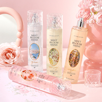 Brume corporelle florale fruitée MEET BLOOM SHINE, parfum longue durée, 250 ml, or romantique de luxe, pour femmes
