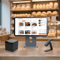 Système de point de vente P11, caisse enregistreuse pour le commerce de détail, écran tactile 10,95'', pour restaurant/supermarché, support pivotant, Windows/Linux/Android