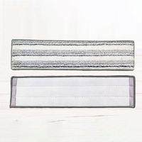 Vente en gros de serpillères écologiques durables, lavables, super absorbantes, à essorage sur quatre côtés, serpillères en microfibre pour le nettoyage des sols