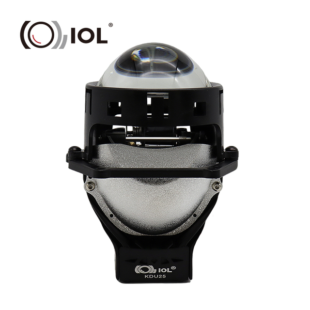 High-Power 12V 45W/55W LED Projector Lens for Motorcycle Headlight Upgrade
