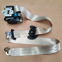 Ceinture de sécurité universelle rétractable à 3 points avec enrouleur de sécurité d'urgence et sangle en polyester pour JETTA VA3
