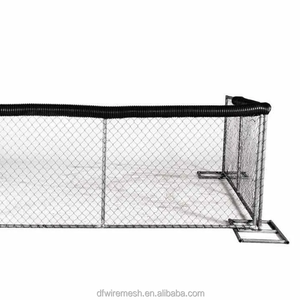 Clôture Temporaire en Maille Galvanisée à Assemblage Rapide Portable, Barrière Temporaire de Sécurité Facile à Assembler - Product Image 2