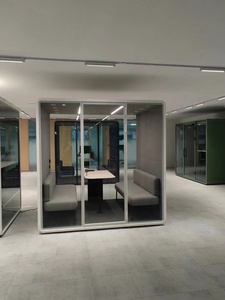 Hiện Đại Mới Làm Việc Thiết Kế Phòng Họp Hộp Văn Phòng Nội Thất Nội Thất Làm Việc Tư Nhân Không Gian Cách Âm Giải Pháp Với Sinh Thái Thân Thiện Với Cabin - Product Image 6