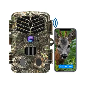 New Forest Nachtsichtkamera Wildkamera Tiernaufsicht-Scautingkamera 4K WLAN Jagdspur-Kamera