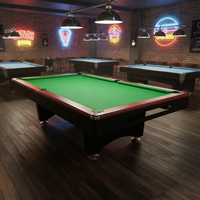 Mesa de Billar Filipina Popular de 9 pies con Pizarras Naturales, Venta Directa de Fábrica Star Billiard, Mesa de Billar Maxima 8