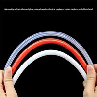 Tube PTFE pour imprimantes 3D, tubes PTFE 2x4mm 2.5x4mm 4x6mm, tailles, couleurs, longueurs et emballages personnalisés pour la vente en gros