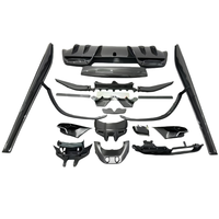 Kit de carrosserie large MSY en fibre de carbone sèche pour pare-chocs de voiture Ferrari 296GTB GTS