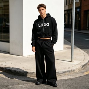 Custom hoodie men's <b>sets</b>,3D Embroidered acid washed Streetwear Hoodie & <b>Sweatpants</b> <b>Sets</b> for Men,100% Cotton Tracksuit men clothe - Product Image 1