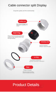 UL sertifikalı naylon kablo rakoru R & R RNCU için IP68 NPT1/4 NPT1/<span class=keywords><strong>2</strong></span> NPT3/4 NPT1 NPT1/4 NPT1/<span class=keywords><strong>2</strong></span> NPT2 - Product Image 2