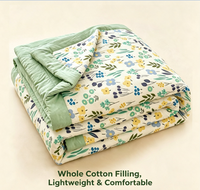 Couette imprimée toutes saisons légère, respirante et rafraîchissante, lavable, pour lit, adaptée aux températures de 15 à 40 degrés, pour la maison