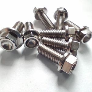 Tornillos de <span class=keywords><strong>cabeza</strong></span> Allen personalizados m10 m5 m6 m8, Perno de brida hexagonal, Perno de Motor de titanio, Perno de brida hexagonal, <span class=keywords><strong>en</strong></span> venta - Product Image 4