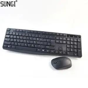 Clavier et souris sans fil USB, ensemble ergonomique pour Windows, Apple, iMac, ordinateur de bureau, bureau à domicile