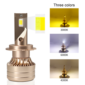 ไฟหน้ารถยนต์ LED สว่างพิเศษ สีทอง K9 รุ่นใหม่ อัพเกรด Canbus H4 H7 <span class=keywords><strong>H8</strong></span> H11 9005 HB3 9006 H7 ไฟหน้า LED Canbus - Product Image 5