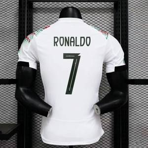 قمصان منتخب البرتغال لكرة القدم 2026، زي اللاعبين الأساسي قابل للتخصيص، طقم رونالدو للمشجعين، زي الفريق الاحتياطي، 100% بوليستر سريع الجفاف وقابل للتنفس - Product Image 2