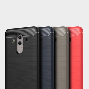 <span class=keywords><strong>Custodia</strong></span> protettiva per <span class=keywords><strong>Huawei</strong></span> <span class=keywords><strong>Mate</strong></span> <span class=keywords><strong>10</strong></span> <span class=keywords><strong>Pro</strong></span> Texture spazzolata in fibra di carbonio resistente agli urti in TPU - Product Image 3