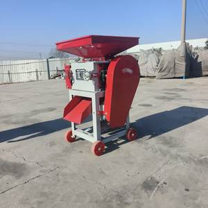 Broyeur de céréales <span class=keywords><strong>à</strong></span> double usage sec/humide, dégauchisseur de maïs, coupe-noix, haute efficacité, haut rendement, 1 tonne/h, moteur diesel/électrique, <span class=keywords><strong>occasion</strong></span> - Product Image 4