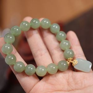Fashion Imitation Green Jade <b>Bracelet</b> Burma Jade <b>Beaded</b> <b>Bracelet</b> Freshwater Pearl Green Aventurine Stone Pendant <b>Bracelet</b> - Product Image 4