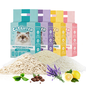 Arena para Gatos con Control <span class=keywords><strong>de</strong></span> Olores, Ecológica, Biodegradable, Arena Aglomerante <span class=keywords><strong>de</strong></span> <span class=keywords><strong>Yuca</strong></span>, Arena para Gatos con Características Vegetales, Mezcla <span class=keywords><strong>de</strong></span> Tofu y <span class=keywords><strong>Yuca</strong></span> - Product Image 1