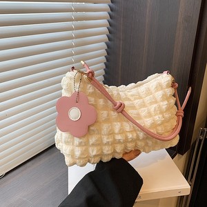 2025 nouveau sac à bandoulière pour femmes avec sac à main à bandoulière plissé de grande capacité de couleur unie