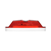 Feu de gabarit clignotant rectangulaire à 6 LED 12V/24V pour remorque de camion, montage latéral, clignotant ambre Spyder, feu arrière LED pour camion