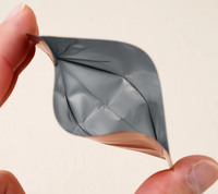 Sachet de thé en aluminium personnalisé avec logo, mini-sachet mat thermoscellable, emballage individuel pour le thé