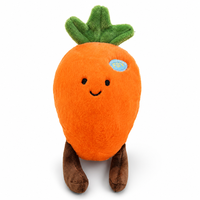 Wortel Pluche Speelgoed Zachte Knuffeldier Pop Schattig Realistisch Kinderspeelgoed Cadeau voor de Kinderkamer Huisdecoratie PP Katoenen Vulling
