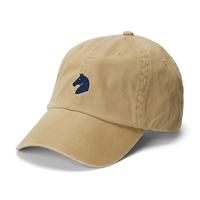 Gorra de Béisbol de Algodón Sin Estructura de Alta Calidad, Gorra Deportiva Suave, Logotipo Bordado Personalizado, Gorra de Golf Lisa al por Mayor para Hombre