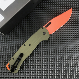 Envío desde EE. UU. <span class=keywords><strong>Cuchillo</strong></span> de Bolsillo Táctico con Mango G10 y Material S35V 15535, para Camping, Pesca, Caza, EDC, Cuchillos Plegables AXIS - Product Image 2