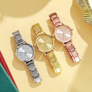 Reloj de Pulsera de Cuarzo Plateado <span class=keywords><strong>para</strong></span> Mujer, de Lujo, con Logotipo Personalizado, Marca IStapromo, Diseño Simple con Correa Hueca, Hecho a Mano, Promocional y Moderno - Product Image 4