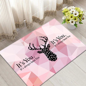 Tapis de pied antidérapant, avec support <span class=keywords><strong>en</strong></span> caoutchouc, imprimé personnalisé, pour porte - Product Image 6