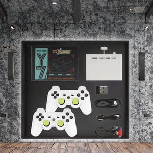 คอนโซลเกมไร้สายย้อนยุค 4K พร้อมเกมในตัวกว่า 20000 เกม HDMI TV Game Stick พร้อมคอนโทรลเลอร์ไร้สาย 2 ตัว รองรับผู้เล่นหลายคน - Product Image 3