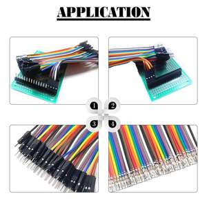 Conector Glarks, Carcasa para Conectores Tipo Pin Header, Paso de 2.54mm, Cable IDC, 665 Piezas, Material PBT, 40 Posiciones para Impresora - Product Image 5