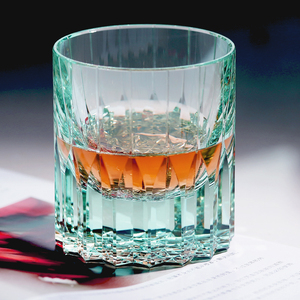 200ml Hand Carved Crystal for Glassware Customizable Logo Whiskey Wine & Sake Cocktail Drinkware Hand Blown Crystal Crafts