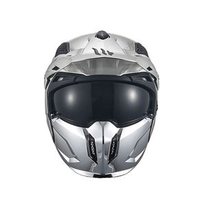 Casco Modular Promocional al por Mayor con Liberación Rápida, Certificación DOT/ECE/CCC, ABS Electrochapado en Oro y Plata, Bajo Precio - Product Image 5