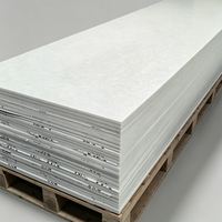 Panneaux de pierre acrylique à surface solide de grande taille pour la cuisine, dalles de pierre artificielle