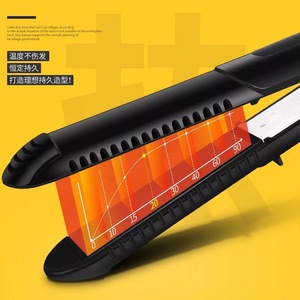 Plancha y rizador de pelo de cerámica Multi Styler, portátil, eléctrico, 2 en 1, con control de temperatura, para estudiantes - Product Image 1