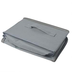 600D Oxford Foldable Storage Organizer Heavy Duty Durable <b>Plastic</b> PC Container <b>Bins</b> PVC Window Wardrobe Organizer Clothes - Product Image 5